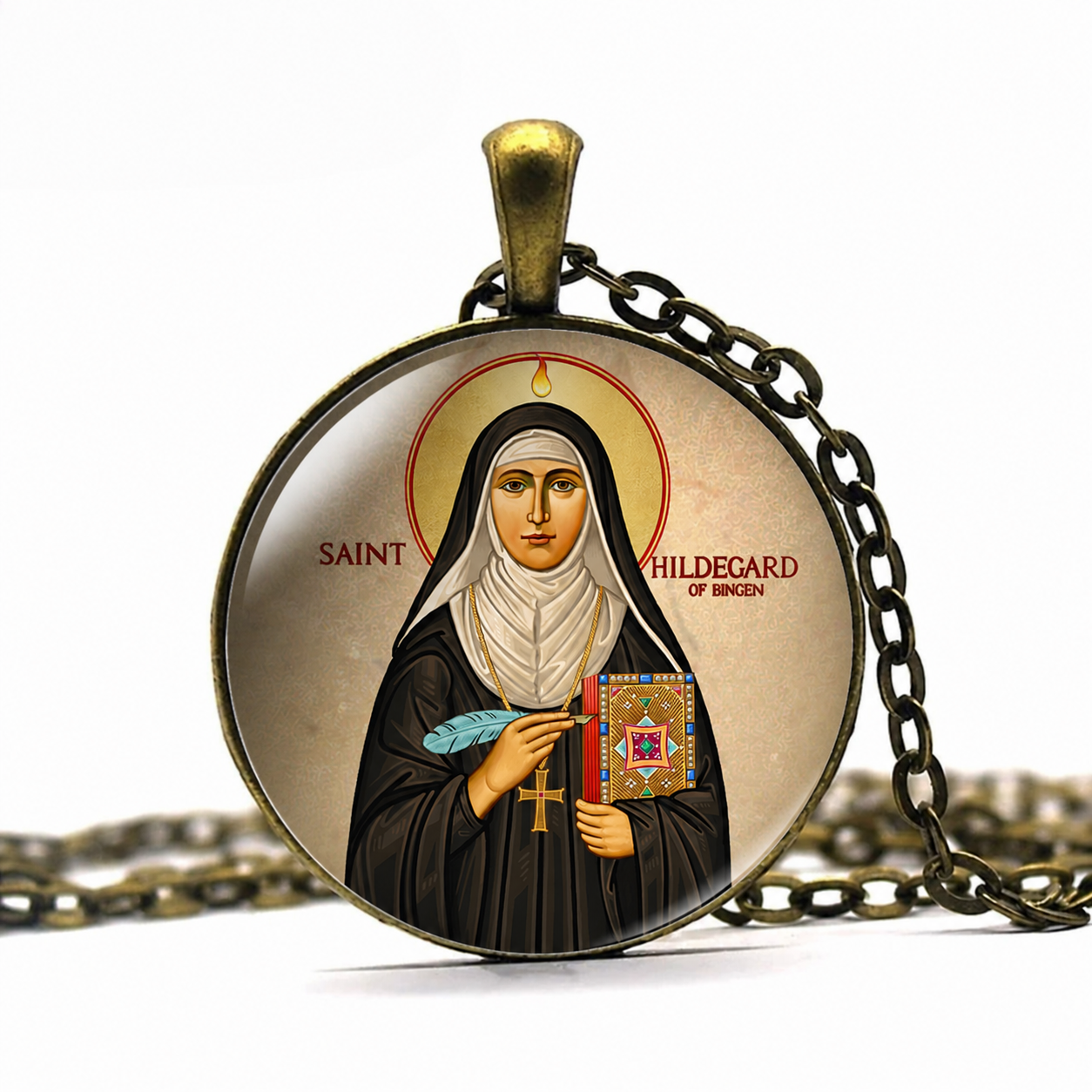 St Hildegarde of Bingen Necklace