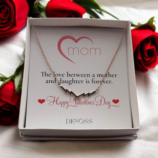 Thunder Lightning Bolt Gold-Silver Necklace