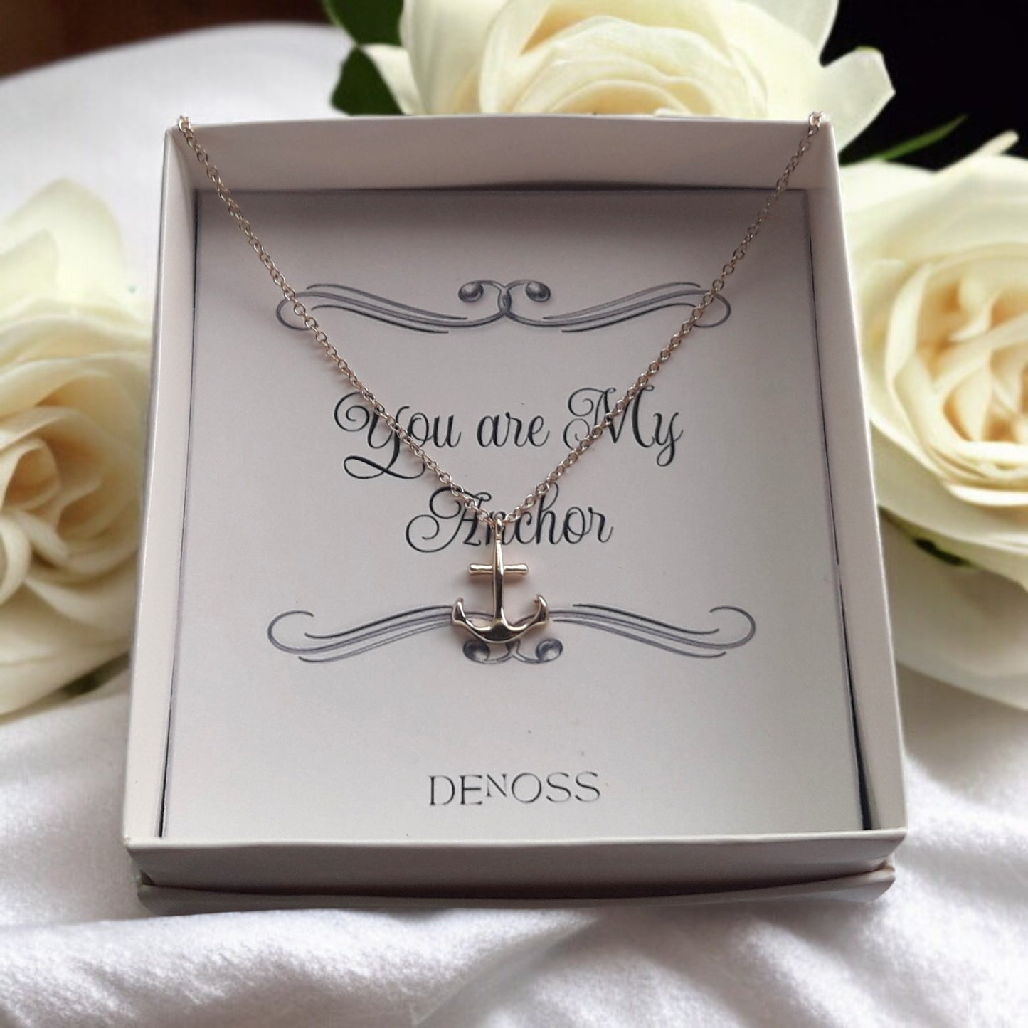 Anchor Gold Necklace