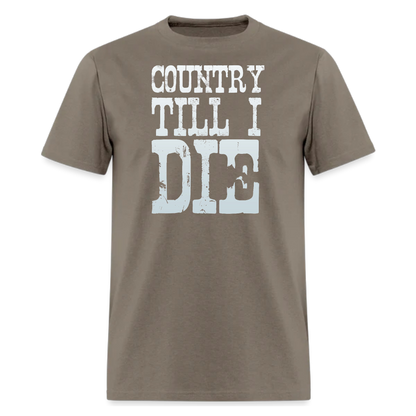 Country Music Till I Die Tshirt