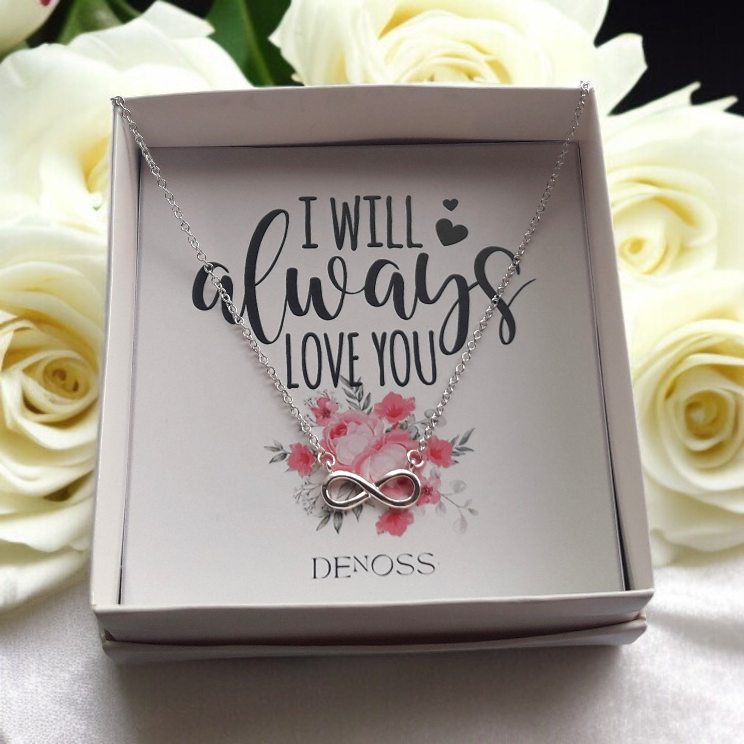 Infinity Silver Necklace