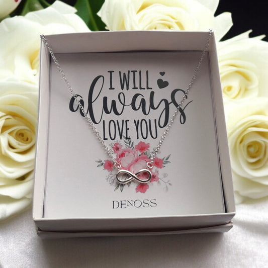 Infinity Silver Necklace