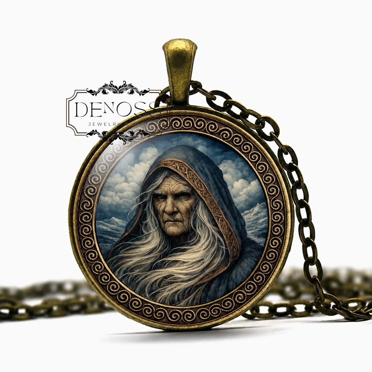 CAILLEACH Celtic Necklace,Creator & Destroyer,Celtic,Weather,Wilderness,Controlling the Seasons,Wisdom,Longevity,Life and Death
