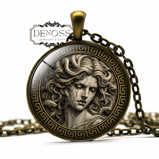 MEGAERA Necklace,Goddess of Vengeance,Goddess of Moral Retribution,Furies,Erinyes,Greek,Mythology