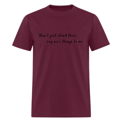 Don't Just Stand There,Music  Tshirt