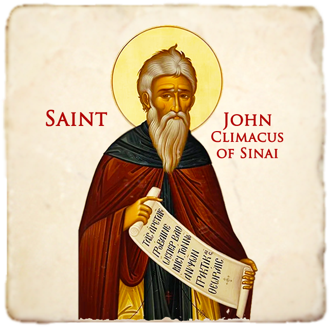St.John Climacus of Sinai Icon,Men Saints,Marble Icon,Handmade,Prayer gift,Christian Icon