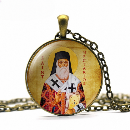 Saint Nectarios Necklace