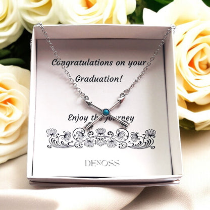 Boho Vintage Arrows Choker Silver Necklace