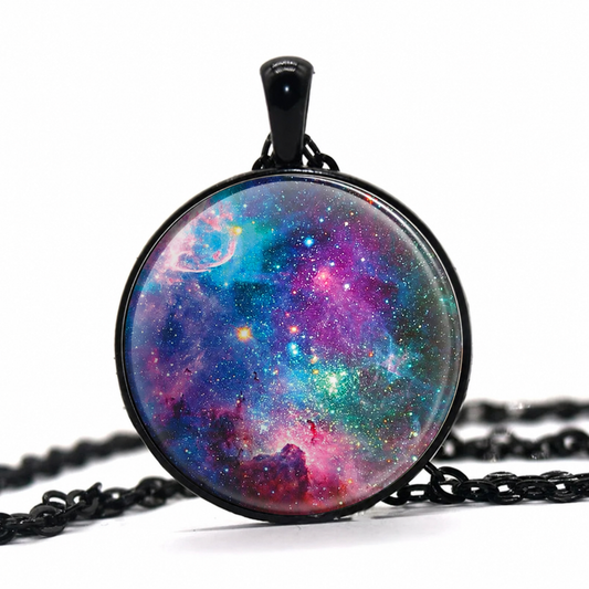 Carina Nebula Galaxy Necklace Galaxy Jewelry,Space Jewelry,Universe Pendant Art Gift