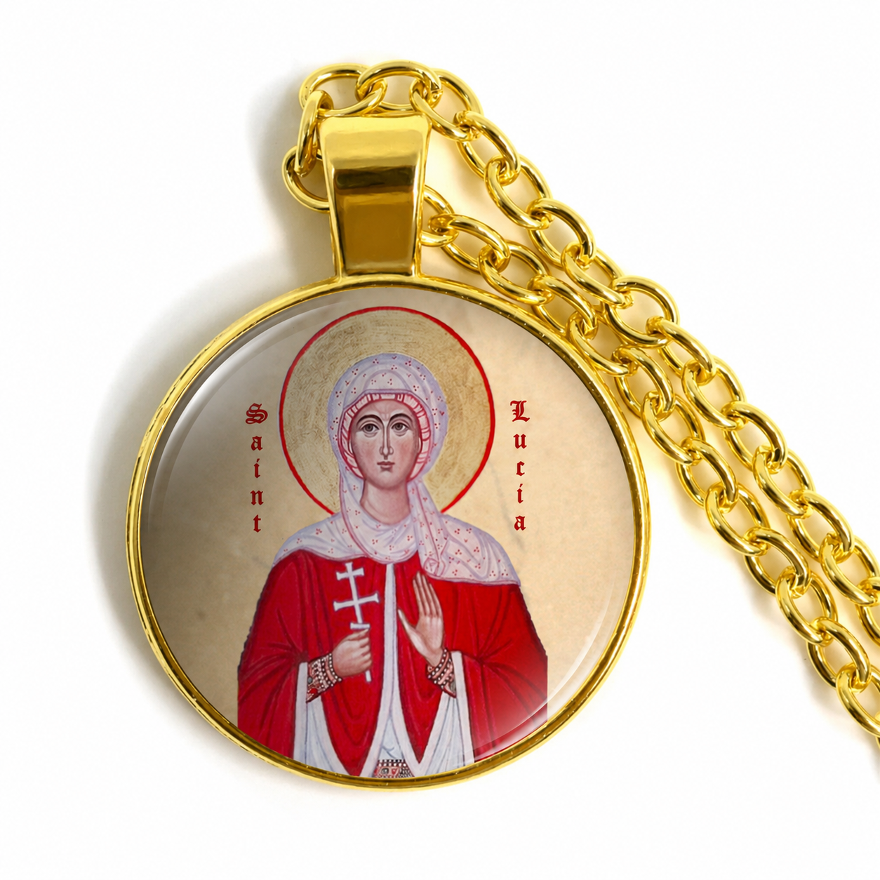 Saint Lucia of Syracuse Necklace