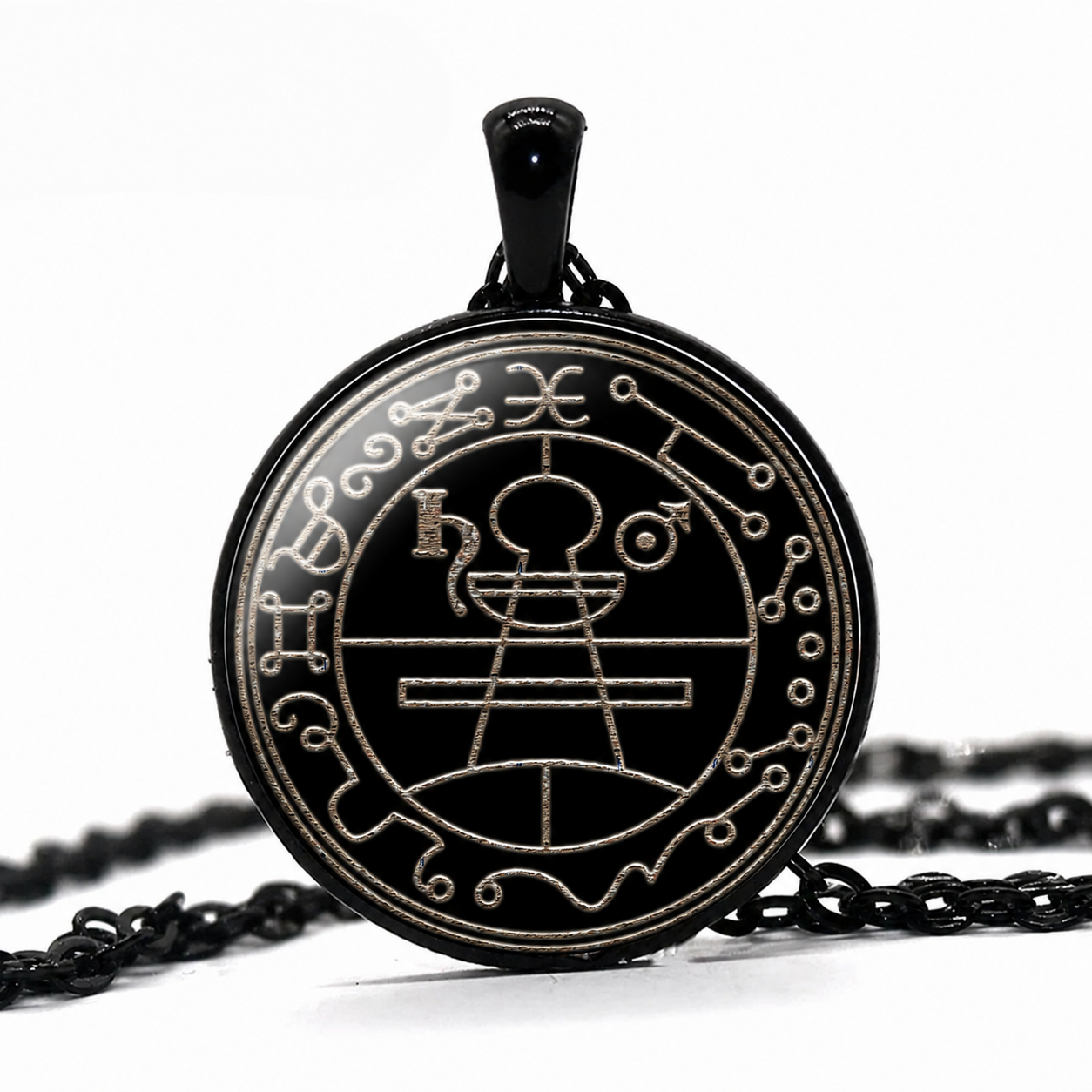 Seal of Solomon Pendant Necklace,Talisman Jewelry