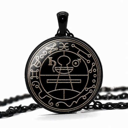 Seal of Solomon Pendant Necklace,Talisman Jewelry