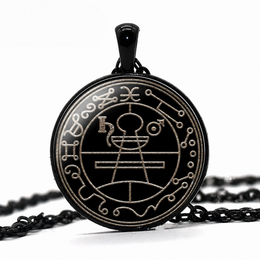 Seal of Solomon Pendant Necklace,Talisman Jewelry