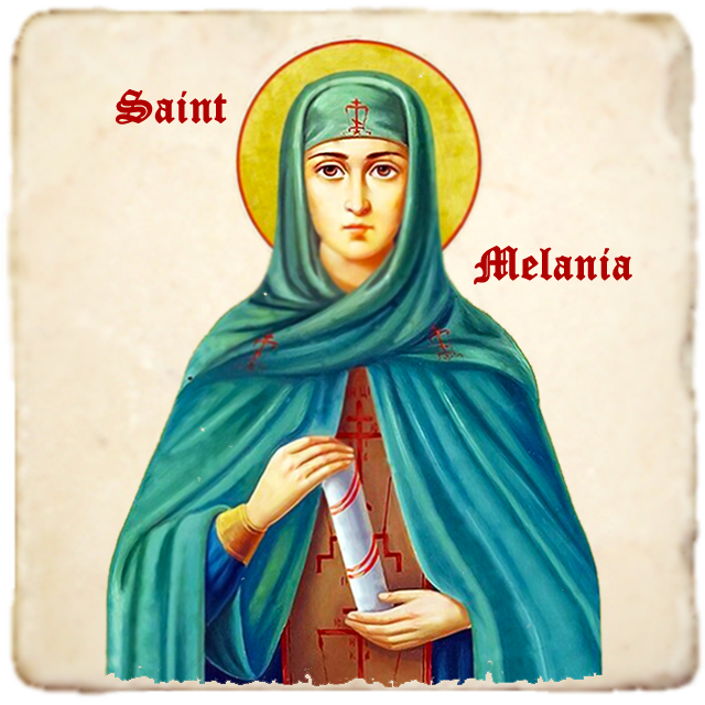 Saint Melania the Younger Icon,Women Saint,Marble Icon,Handmade,Prayer gift,Christian Icon