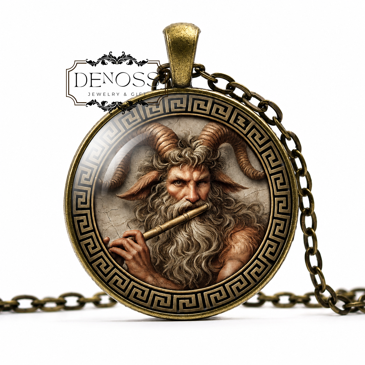 PAN Necklace,God of Nature,God of the Wild,God of Shepherds,God of Flocks,God of Mountain Wilds,God of Fields,Greek