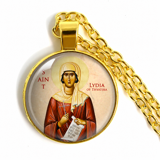 Saint Lydia of Philippi Necklace