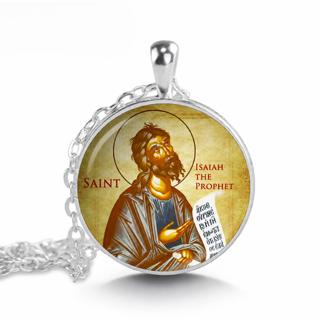 Saint Prophet Isaiah Necklace