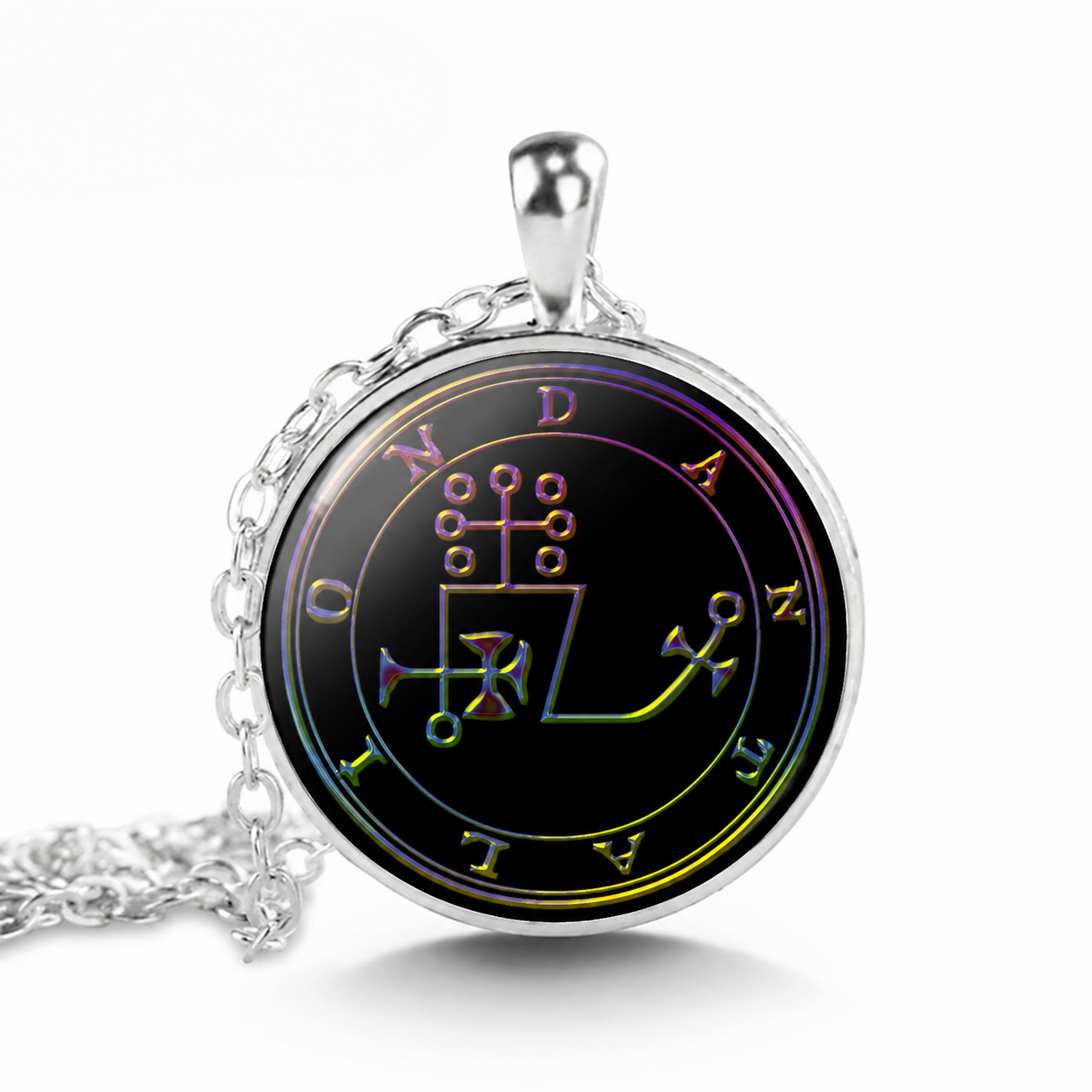 Dantalion Sigil Necklace,Witchcraft Pagan Pendant Necklace