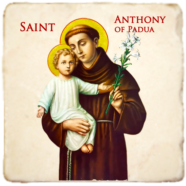 St.Anthony of Padua Icon,Men Saints,Marble Icon,Handmade,Prayer gift,Christian Icon