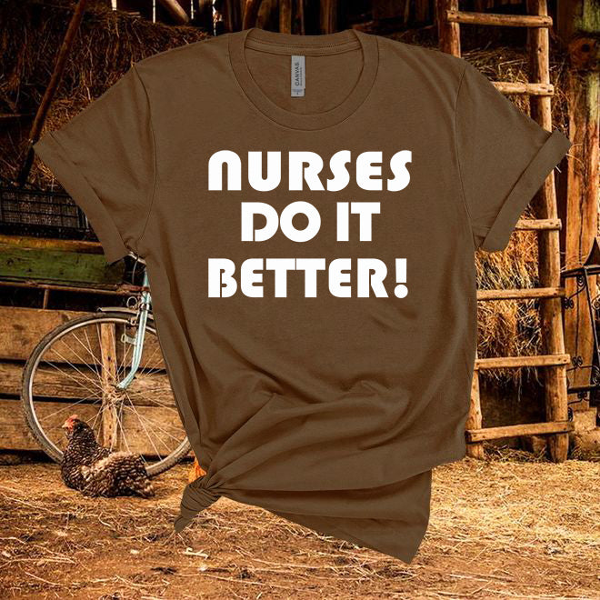 Nurses Do It Better, Music Tshirt