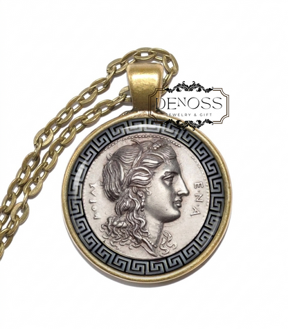 PERSEPHONE Necklace,Goddess of Spring,Queen of the Underworld,Greek, Wife of Hades,Growth,Fertility,Love