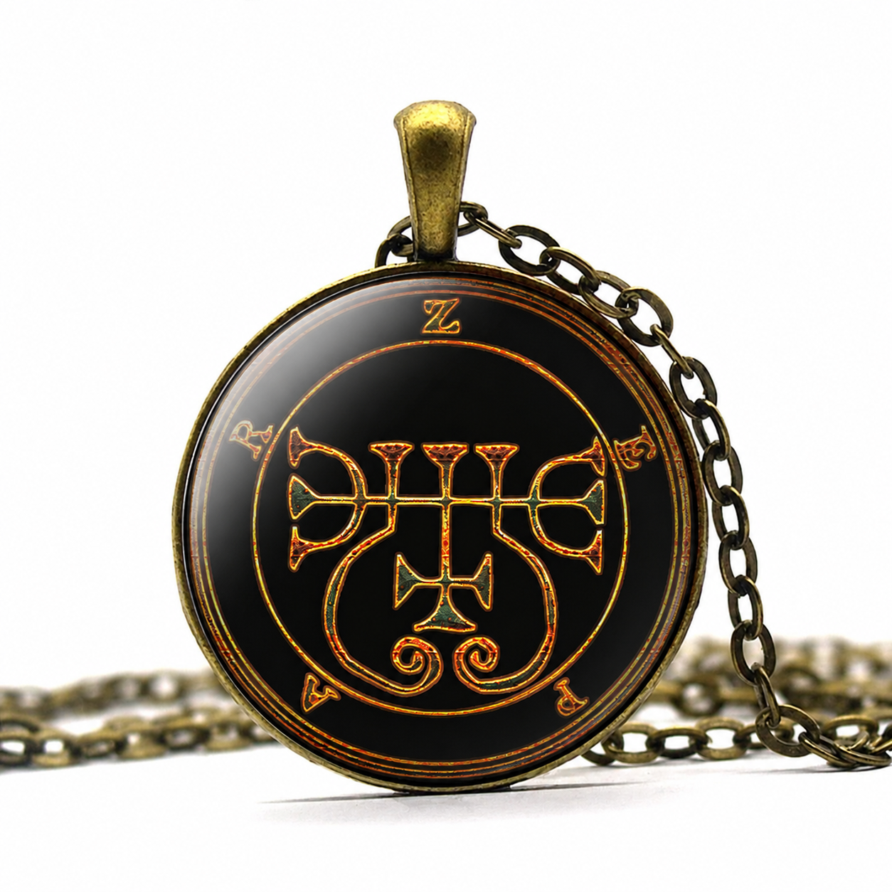 Zepar Sigil Pendant Necklace,Witchcraft Pagan Necklace