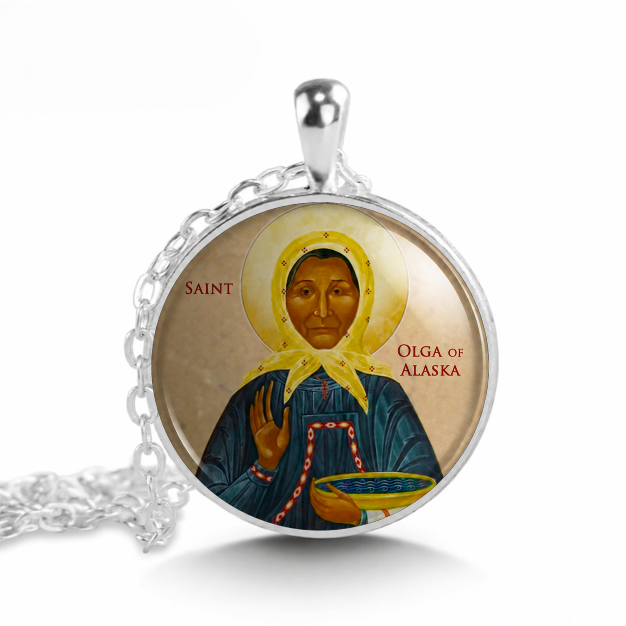 Saint Olga of Alaska Necklace