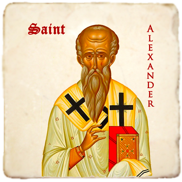 St.Alexander Icon,Men Saints,Marble Icon,Handmade,Prayer gift,Christian Icon