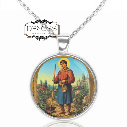 Saint Fiacre (Fiachra) Necklace