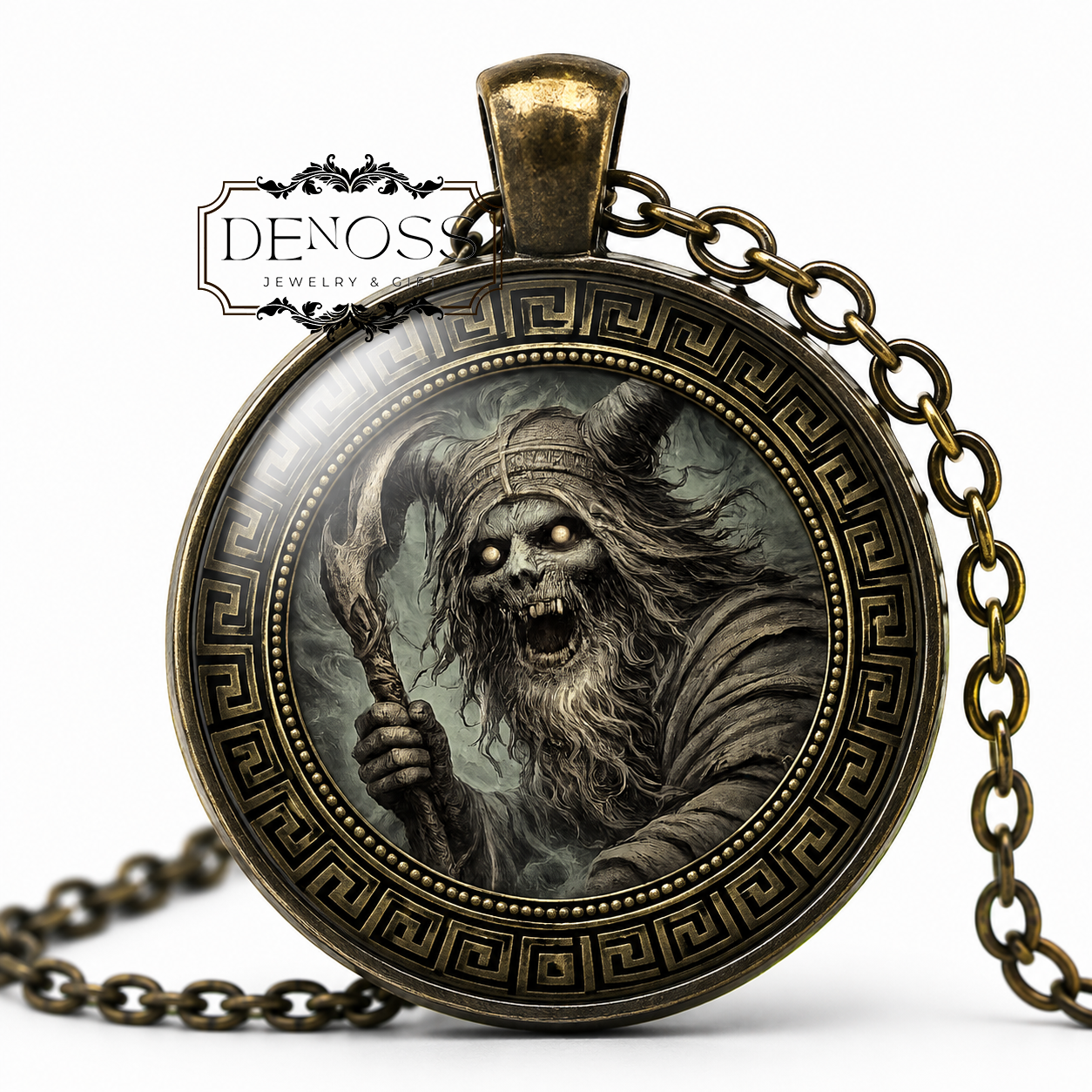PHOBOS Necklace,God,Greek,Mythology,God of Fear,God of Panic,Son of Ares,Son of Aphrodite,Instilling Fear in Enemies