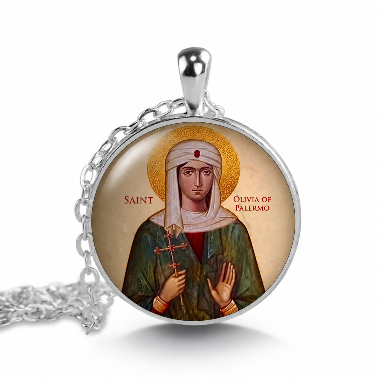Saint Olivia of Palermo Necklace