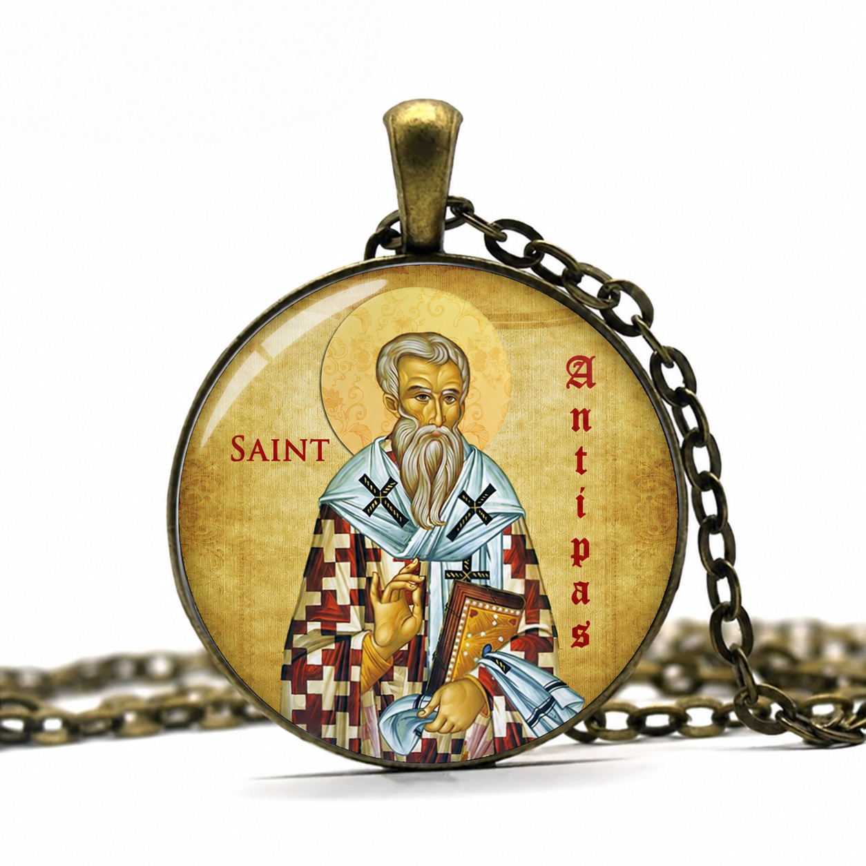 Saint Antipas Necklace