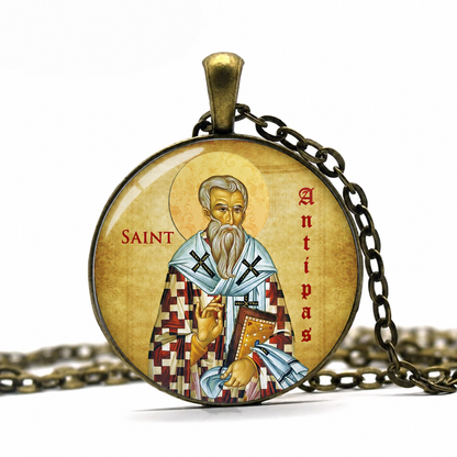 Saint Antipas Necklace