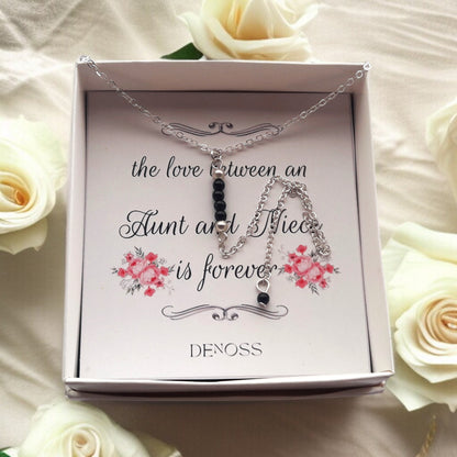 Beads Silver Necklace