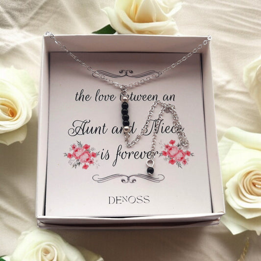 Beads Silver Necklace