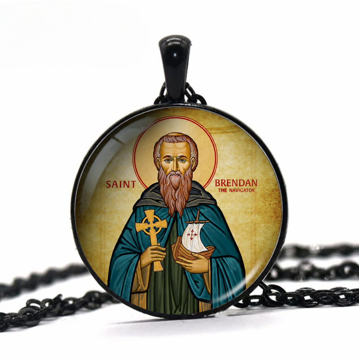 St. Brendan the Navigator Necklace