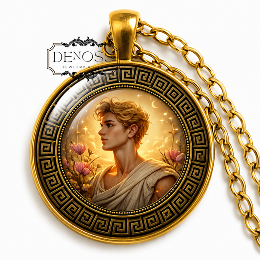 PHOSPHORUS Necklace,Titan of the Morning Star,Bringer of Dawn,Symbol of Radiant & Renewing Light,Return of Morning,Greek