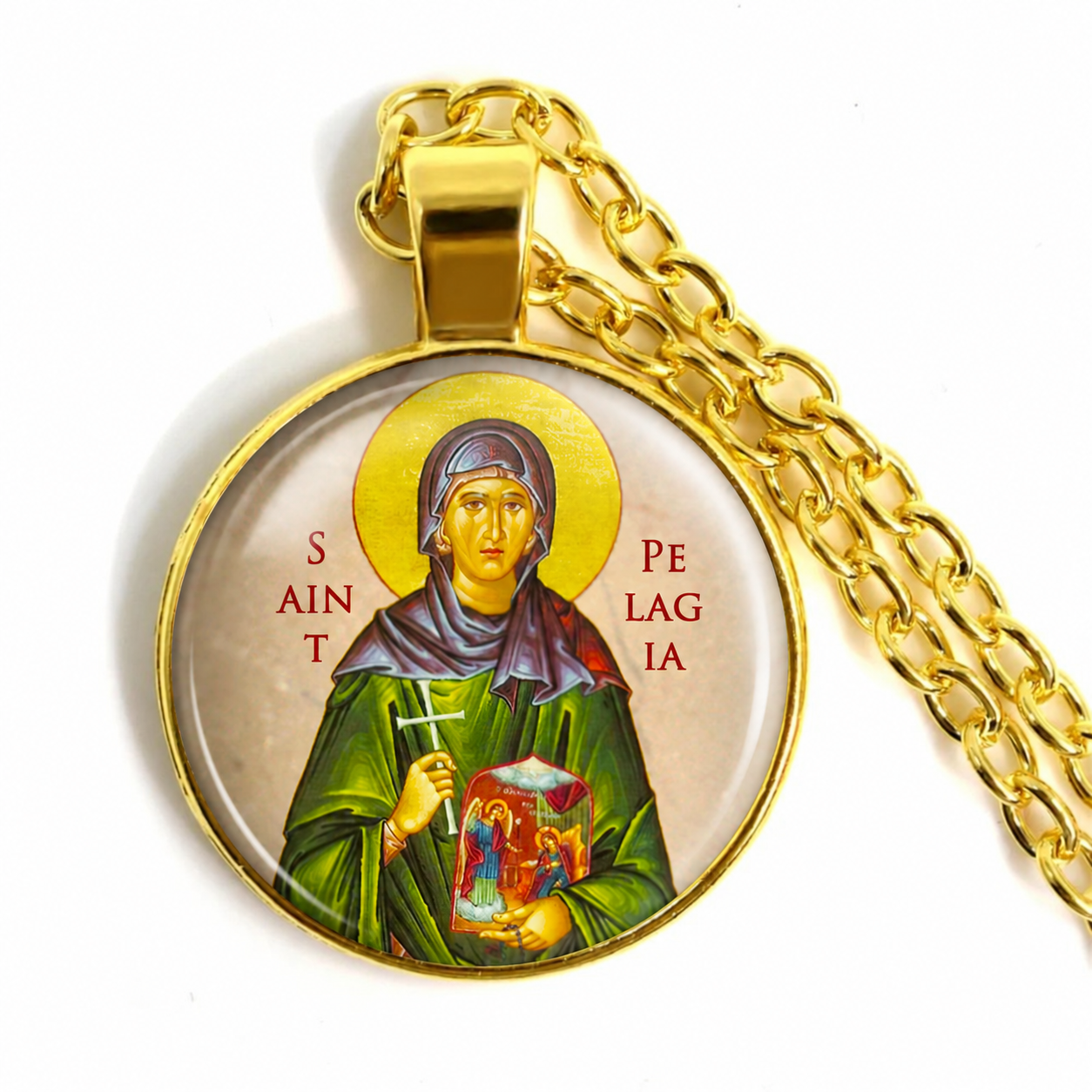 Saint Pelagia of Tinos Necklace