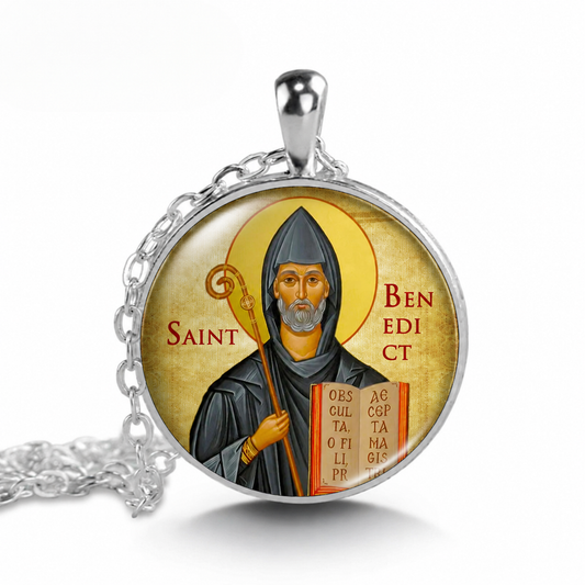 Saint Benedict of Nursia Necklace