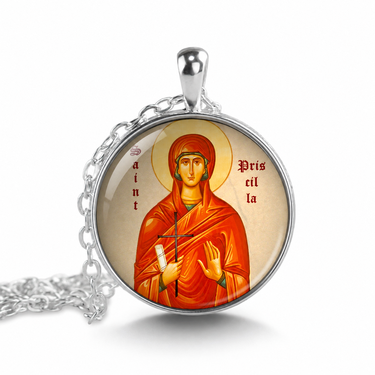 Saint Priscilla Necklace