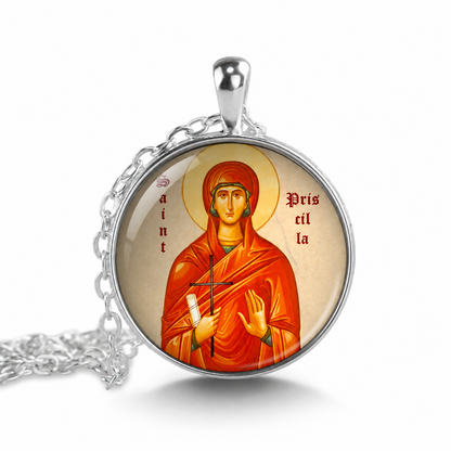 Saint Priscilla Necklace