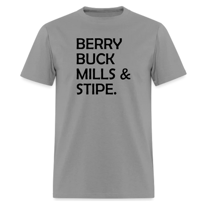 Berry Buck Tshirt, Mills Stipe,Rock Band Tee