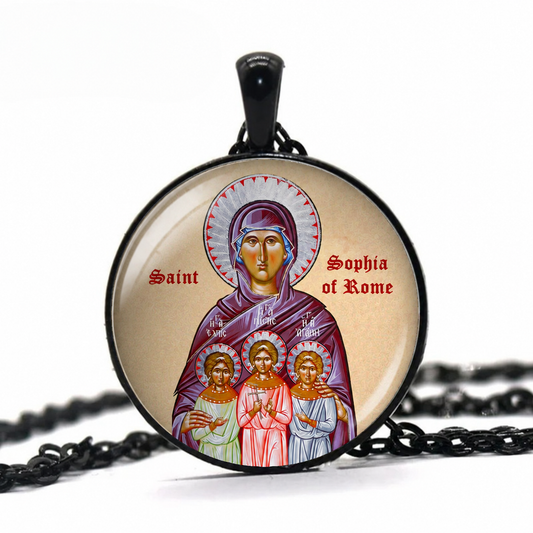 Saint Sophia of Rome Necklace