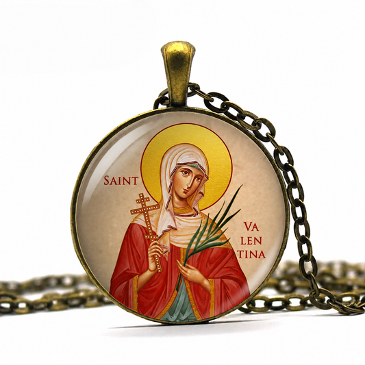 Saint Valentina Orthodox Necklace