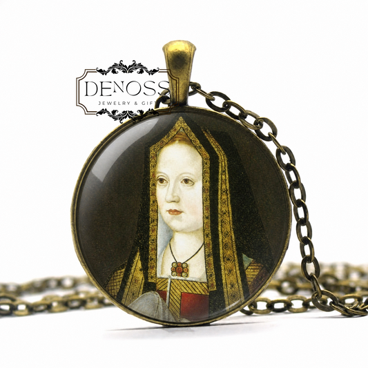Elizabeth of York Necklace,Tudor Rose Jewellery,Royalty Gift