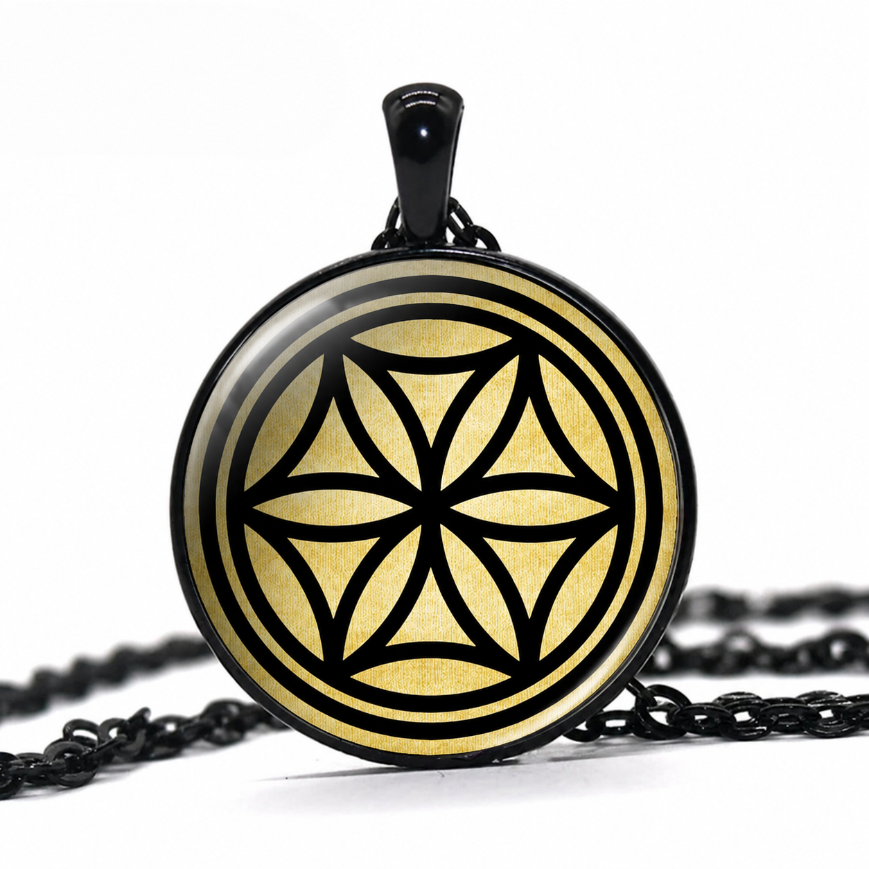 Flower of Aphrodite Necklace,Flower of Life, Greek Goddess Pendant, Goddess of Love,Aphrodite Emblem Talisman