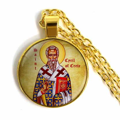 Saint Cyril of Crete Necklace