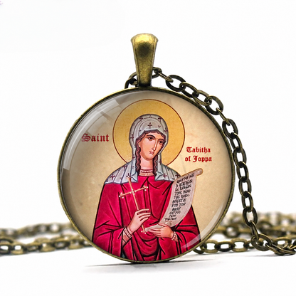 Saint Tabitha of Joppa Necklace