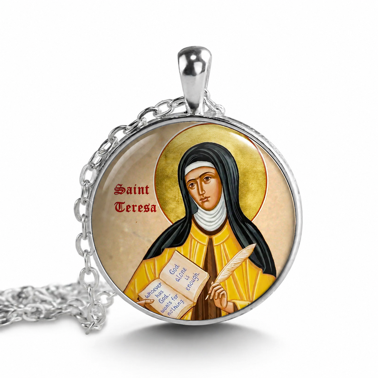 Saint Teresa of Avila Necklace
