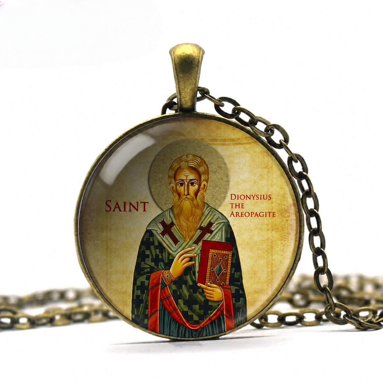 Saint Dionysius the Areopagite Necklace